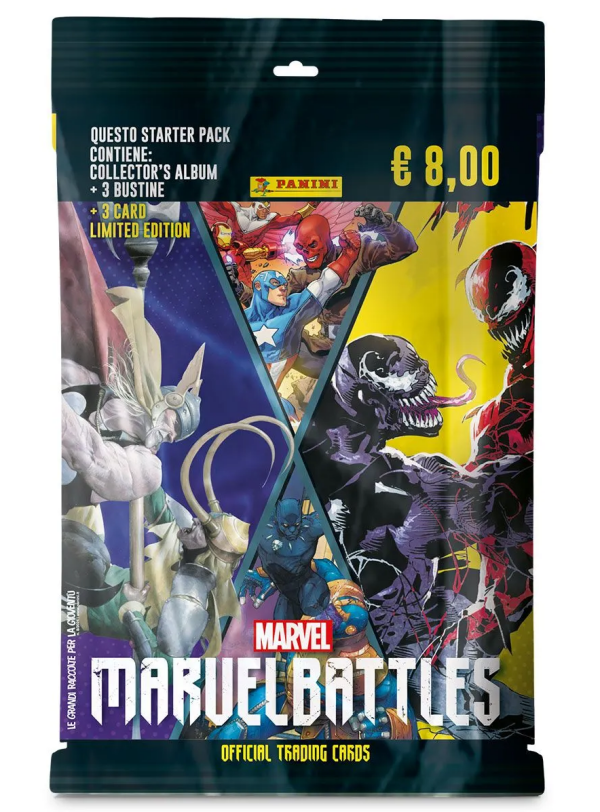 Marvel Battles Trading Cards Starter Pack