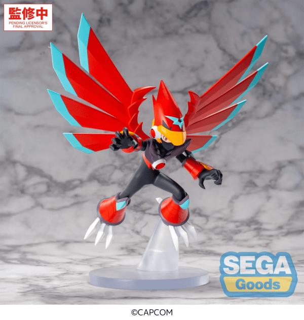 Mega Man Battle Network Mega Man Falzar Beast Luminasta Figure 