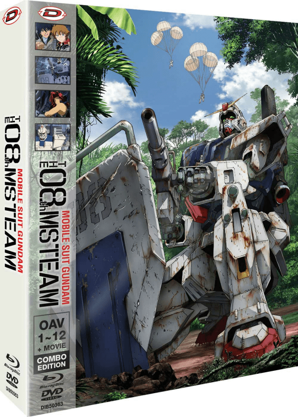 Mobile Suit Gundam The 08Th Ms Team (Limited Edition) (Oav 01-12+Movie) (3 Blu-Ray+3 Dvd)