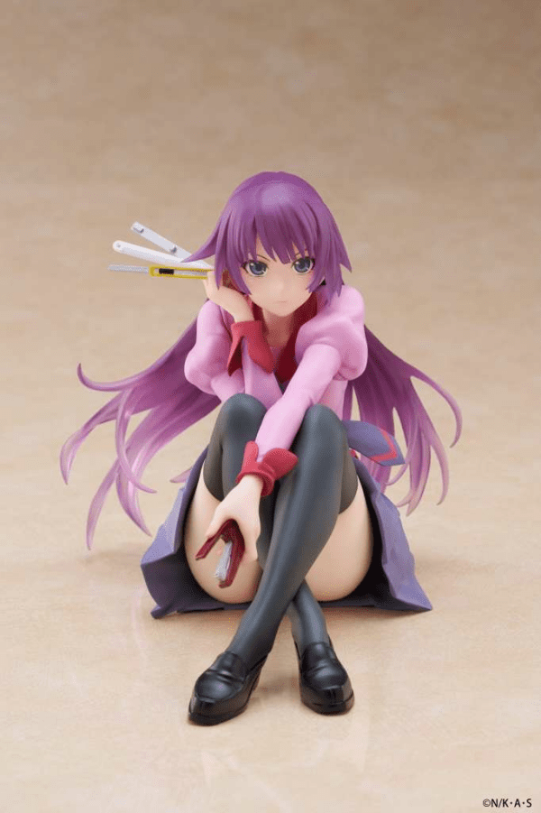 Monogatari Hitagi Senjougahara Desktop Cute Figure 