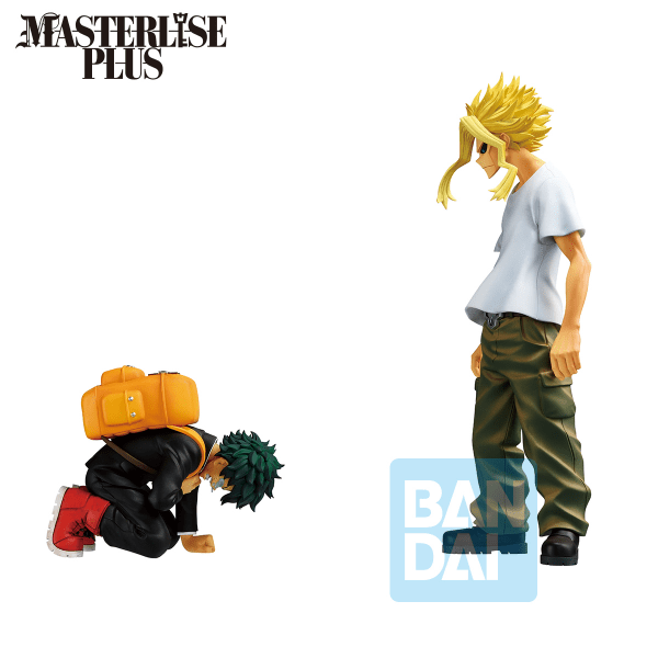 My Hero Academia 8Th Ichibansho Masterlise Plus Izuku Midoriya & All Might (The Story Of How He Became The Greatest Hero) Figure
