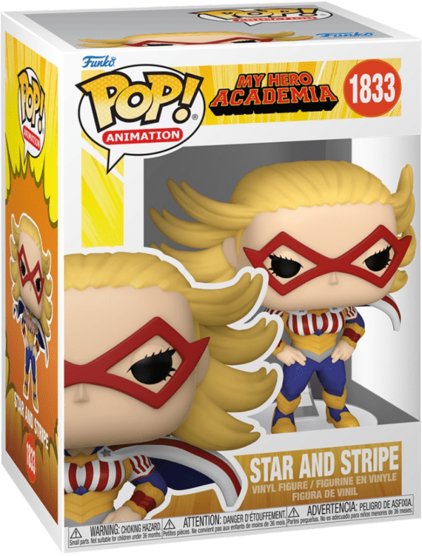 My Hero Academia Star And Stripe 1833 Funko Pop!