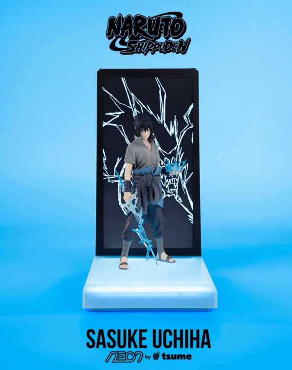 Naruto Sasuke Uchiha Neon Figure