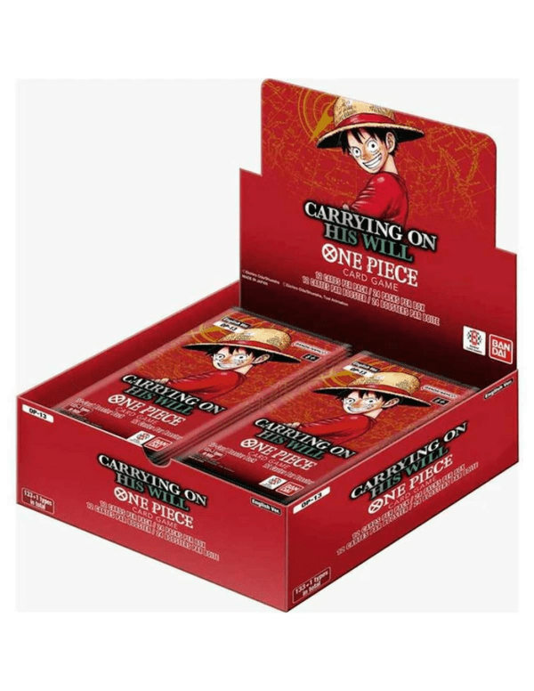 One Piece Card Game OP-13 Carrying On His Will ENG Box 24 Buste