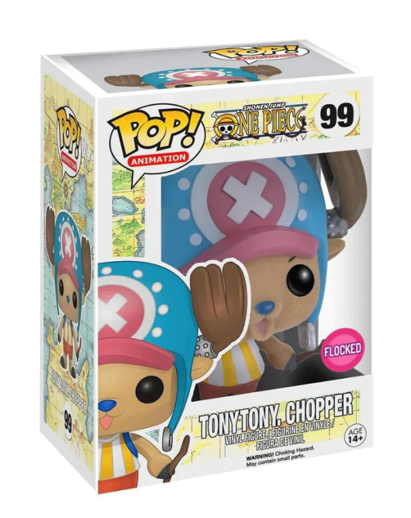 One Piece Tony Tony Chopper Flocked Pop!