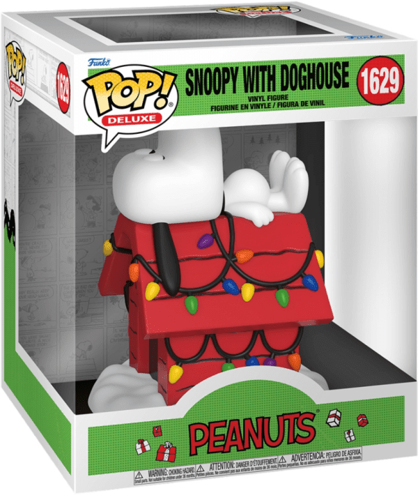 Peanuts Snoopy With Doghouse Deluxe 1629 Funko Pop!