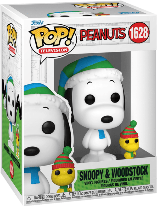 Peanuts Holiday 2024 Snoopy And Woodstock 1628 Funko Pop!