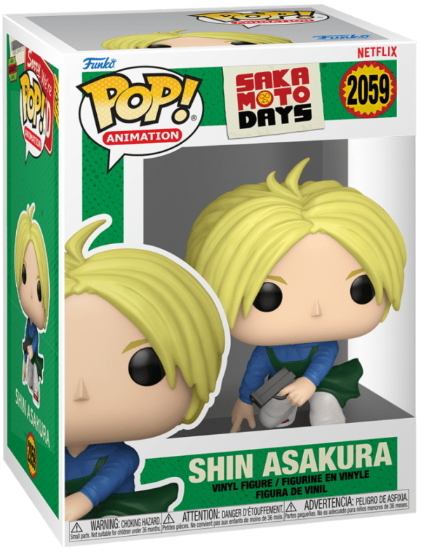 Sakamoto Days Shin Asakura 2059 Funko Pop!