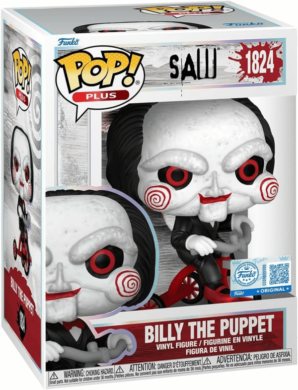 Saw Billy The Puppet On Tricicle Exclusive 1824 Funko Pop!
