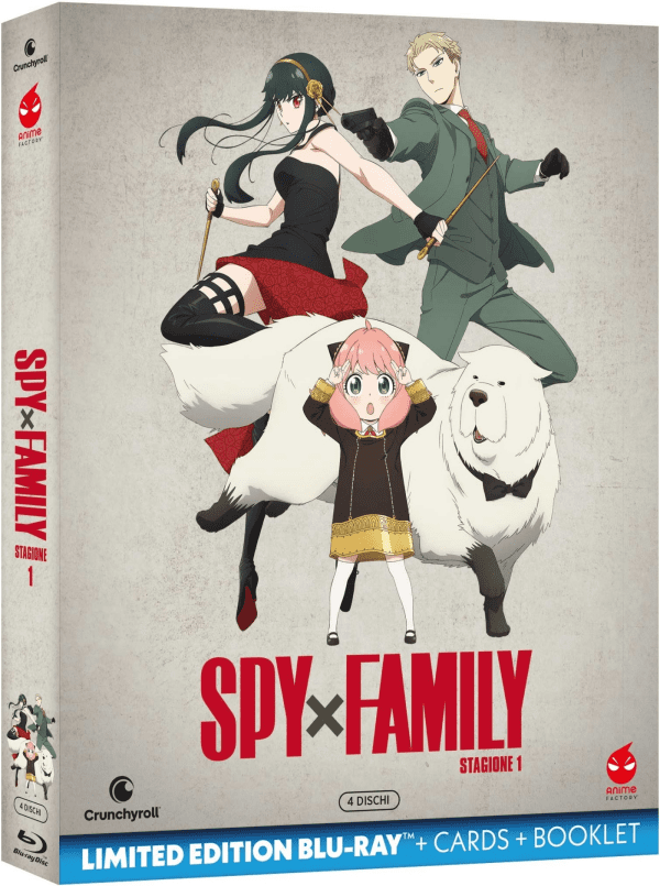 Spy X Family Stagione 01 (4 Blu-Ray)