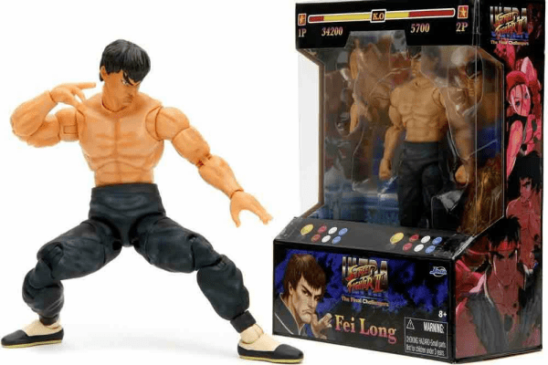 Street Fighter 2 Fei-Long De Luxe Scala 1:12