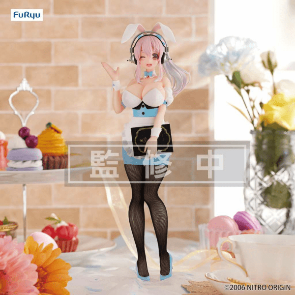 Super Sonico BiCute Bunnies Bunnie Waitress Light Blue