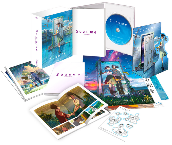 Suzume Combo Collector's Edition (2 Blu-Ray+Dvd+Cd+Gadget)