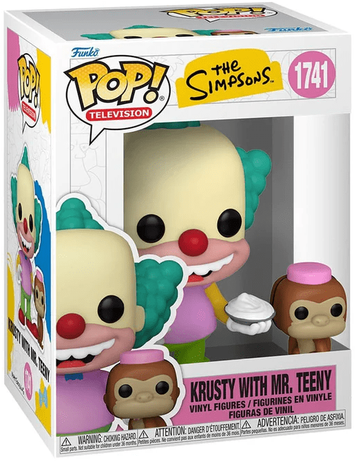 The Simpsons Krusty With Mr. Teeny 1741 Funko Pop!