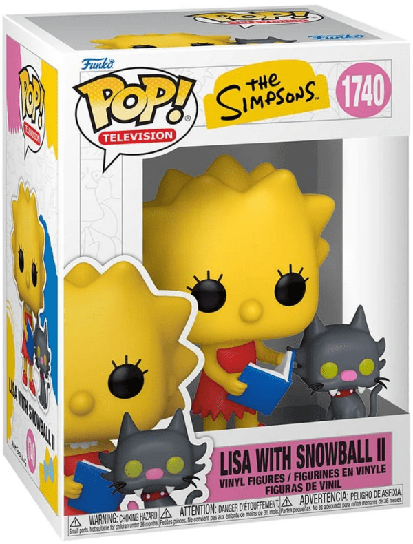 The Simpsons Lisa With Snowball II 1740 Funko Pop!