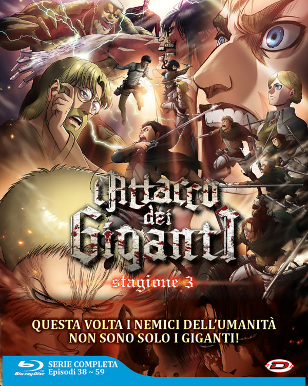 L'Attacco Dei Giganti Stagione 03 The Complete Series