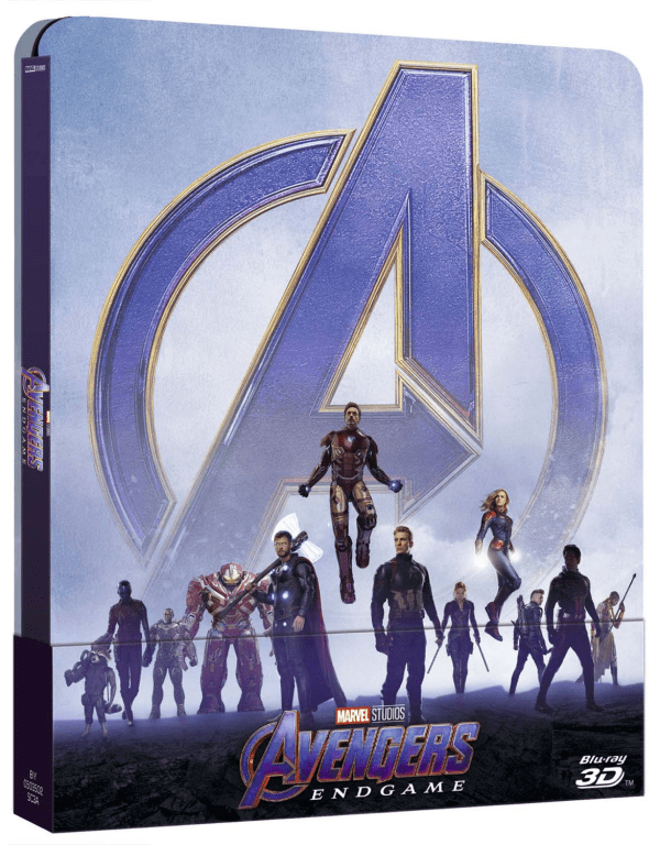 Avengers Endgame 3d Ltd Steelbook Blu-ray 3d+2 Blu-ray