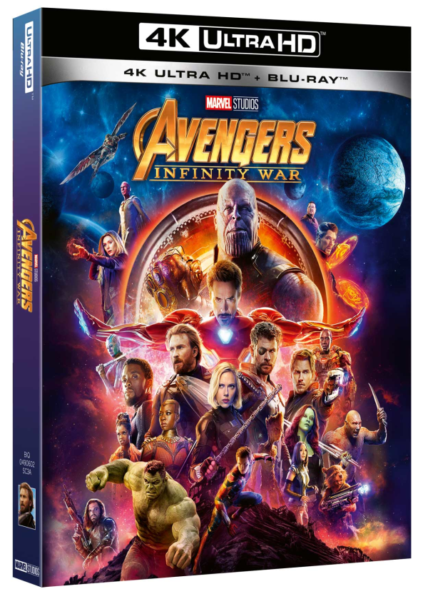 Avengers Infinity War ( Blu-ray 4k Ultra Hd+blu-ray )
