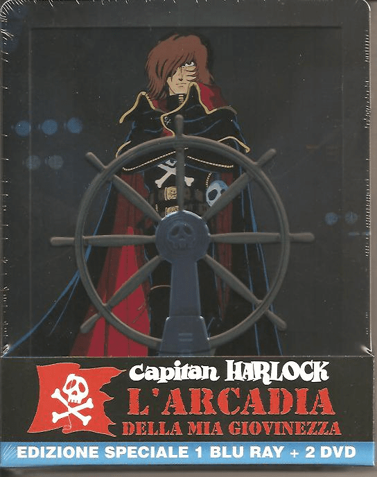 Capitan Harlock L'arcadia Della Mia Giovinezza (steelbook Limited Edition) (blu-ray+2 Dvd)