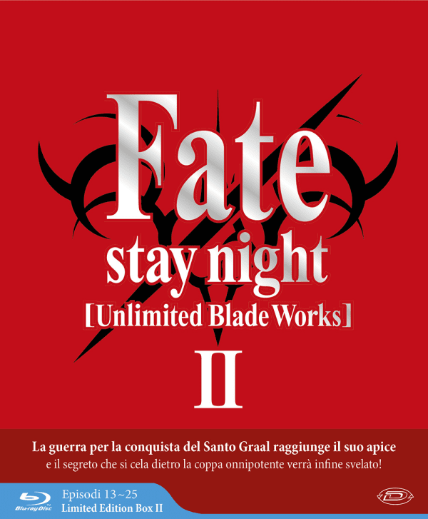 Fate/stay Night Unlimited Blade Works Stagione 02 ( Eps 13-25 ) (3 Blu-ray) ( Limited Edition Box )