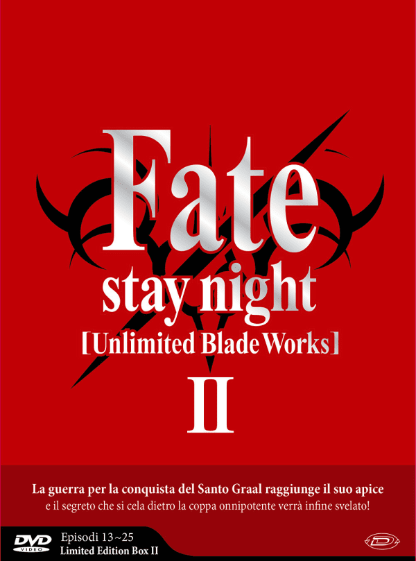 Fate/stay Night Unlimited Blade Works Stagione 02 ( Eps 13-25 ) (3 Dvd) ( Limited Edition Box )