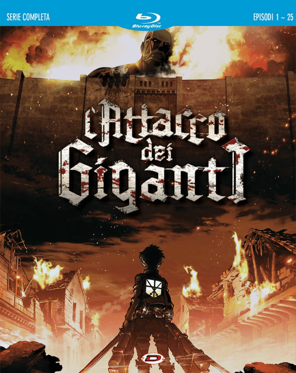 L'attacco Dei Giganti The Complete Series (eps 01-25) (4 Blu-ray)