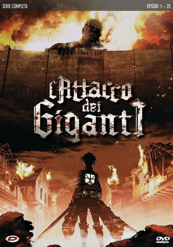 L'attacco Dei Giganti The Complete Series (eps 01-25) (4 Dvd)