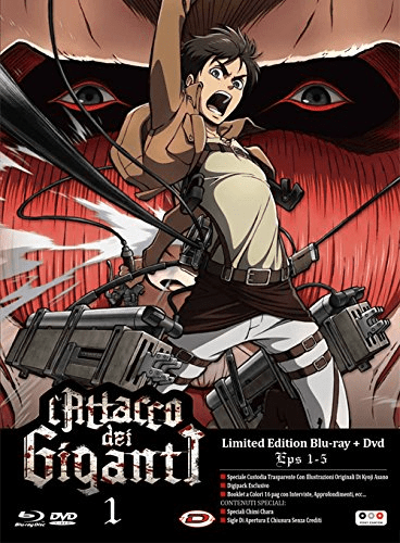 L'attacco Dei Giganti Limited Edition Blu-ray/dvd
