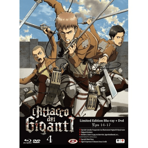 L'attacco Dei Giganti Limited Edition Blu-ray/dvd