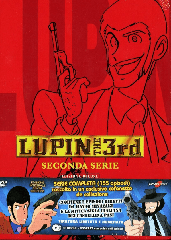 Lupin The 3rd Serie 2 Completa (eps 01-155) (30 Dvd)