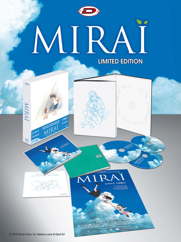Mirai ( Limited Edition Digipack Box) (2 Blu-ray+ Dvd+2 Booklet+ Card+ Poster)