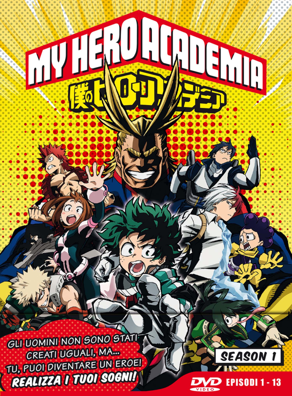 My Hero Academia Stagione 01 ( Eps 01-13 ) Ltd Edition 3 Dvd