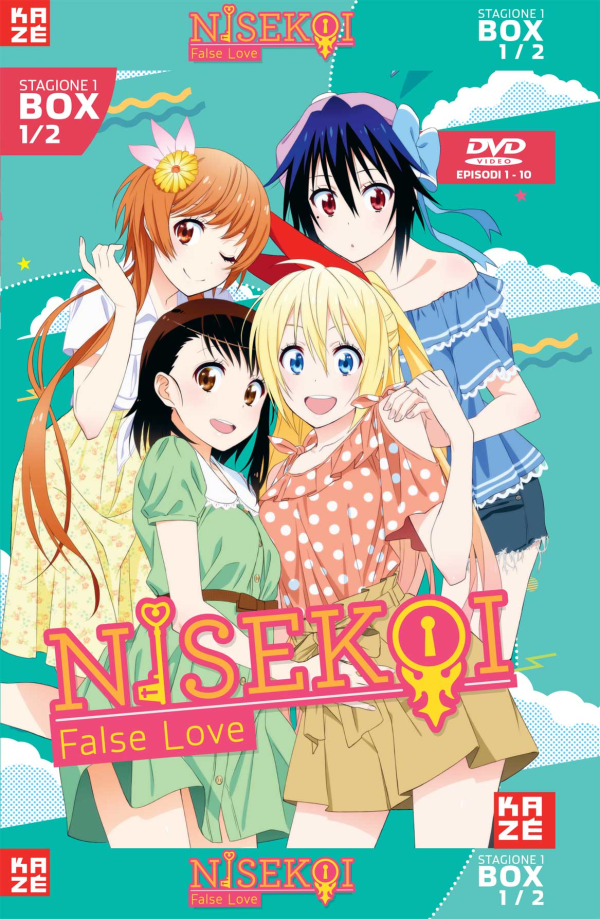 Nisekoi False Love Stagione 01 ( Eps 01-10 ) (2 Dvd)