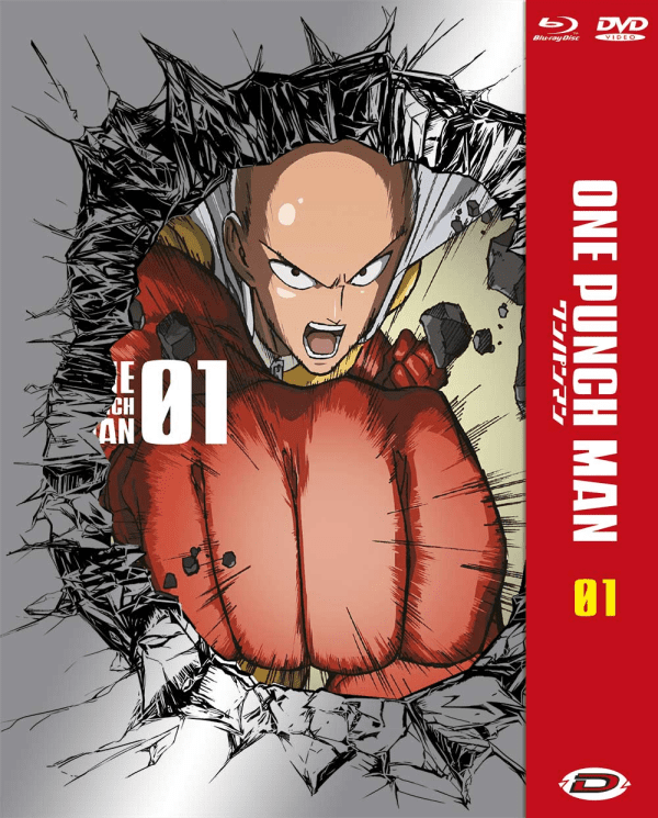 One Punch Man 01 (eps 01-04) (ed. Limitata E Numerata) (blu-ray+dvd+collector's Box)