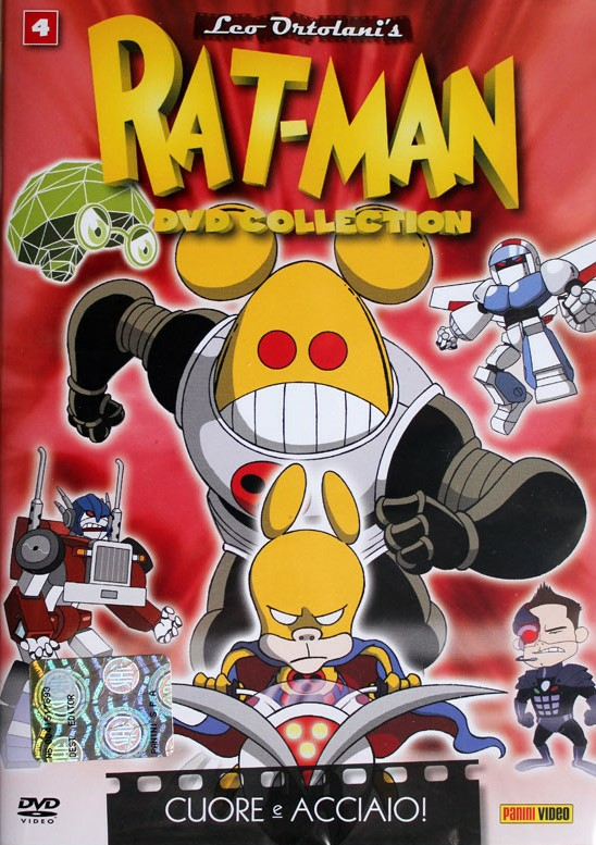 Rat-man Dvd Collection 4 (di 9) Rat-man Cuore E Acciaio! 