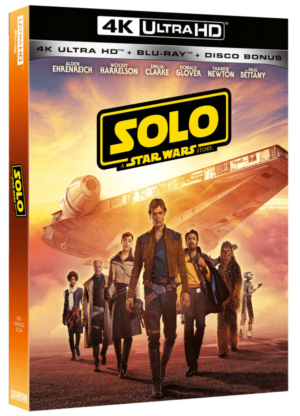 Star Wars Solo A Star Wars Story ( Blu-ray 4k Ultra Hd+2 Blu-ray )