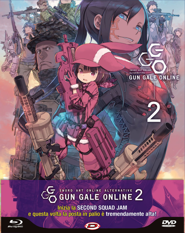 Sword Art Online Alternative Gun Gale Online 02 ( Eps 07-12) ( Ltd Edition) ( Blu-ray+ Dvd)