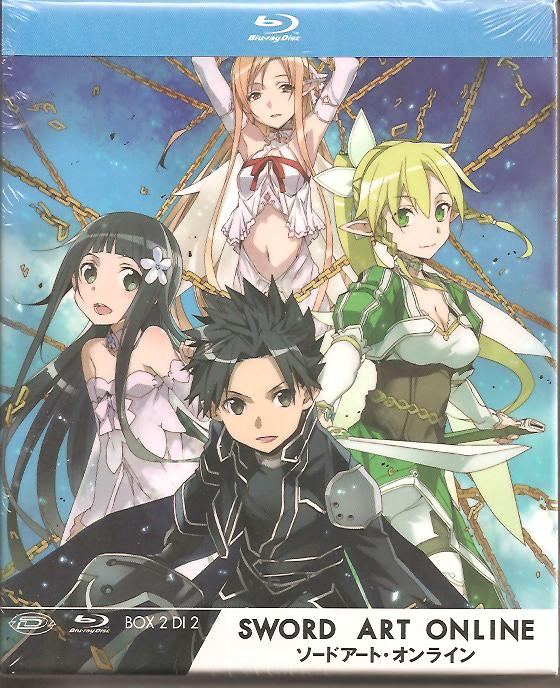 Sword Art Online Box 02 (eps 15-25) (2 Blu-ray+cd)