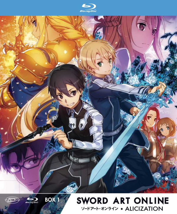 Sword Art Online Iii Alicization Limited Edition Box #01 (eps 01-12) (3 Blu-ray)