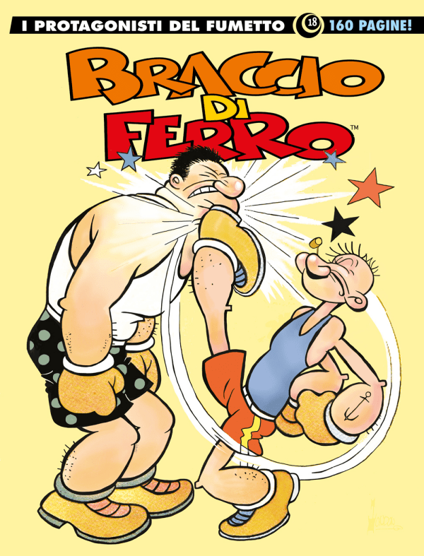 I Protagonisti Del Fumetto Braccio Di Ferro