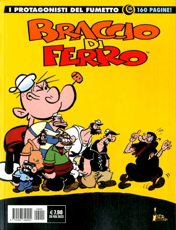 I Protagonisti Del Fumetto Braccio Di Ferro