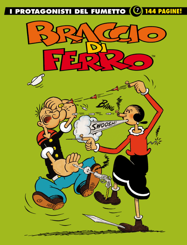 I Protagonisti Del Fumetto Braccio Di Ferro