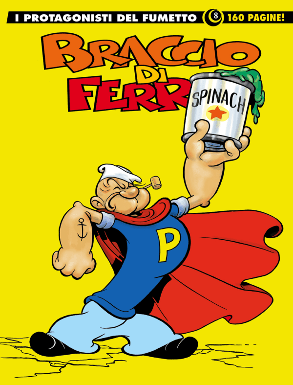 I Protagonisti Del Fumetto Braccio Di Ferro