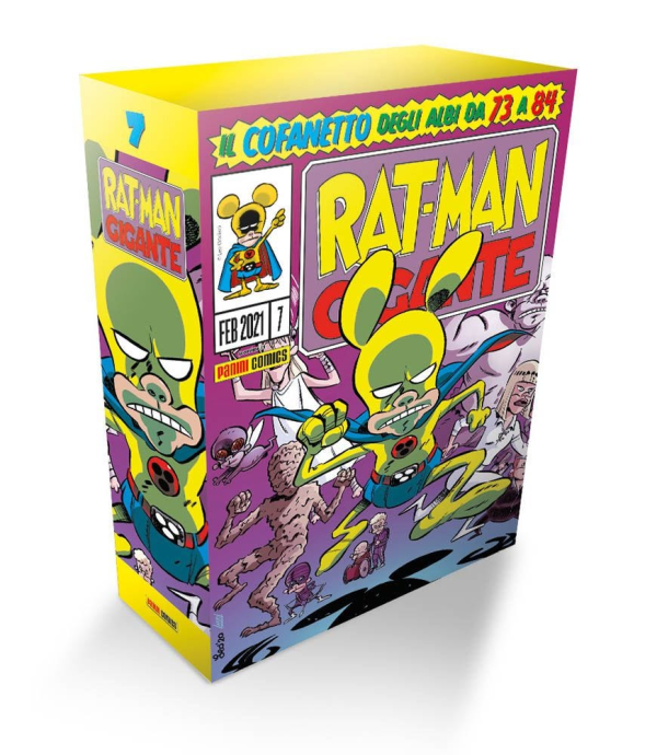 Rat-man Gigante Cofanetto Vuoto 7 Vol.73-84