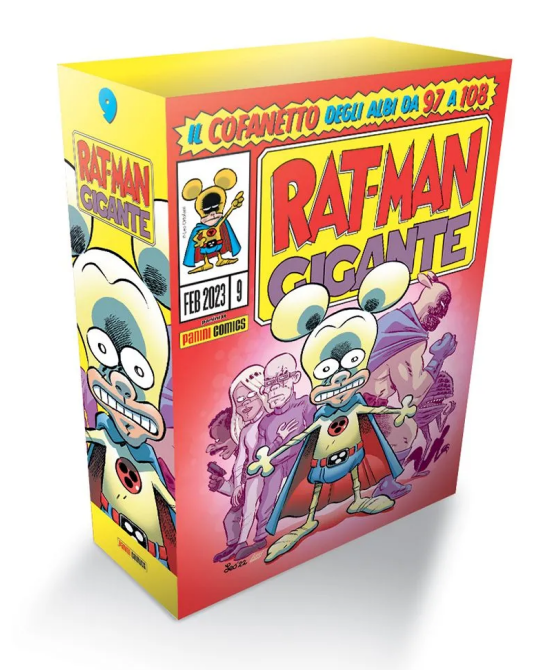 Rat-Man Gigante Cofanetto Vuoto 9 Vol.97-108