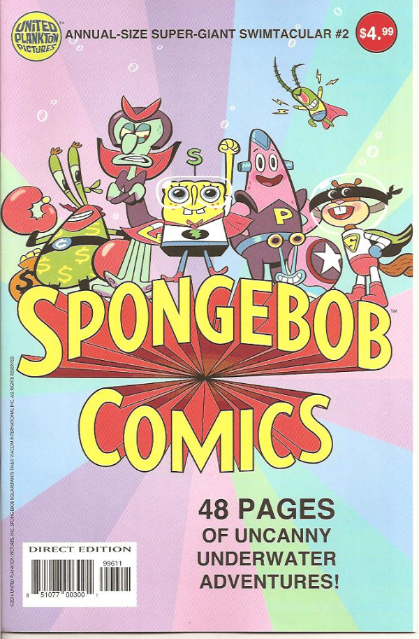 Spongebob Comics Annual Giant Swimtacular