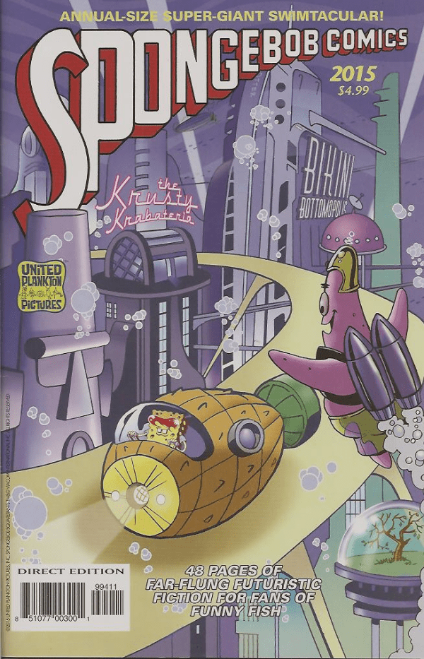 Spongebob Comics Annual Giant Swimtacular