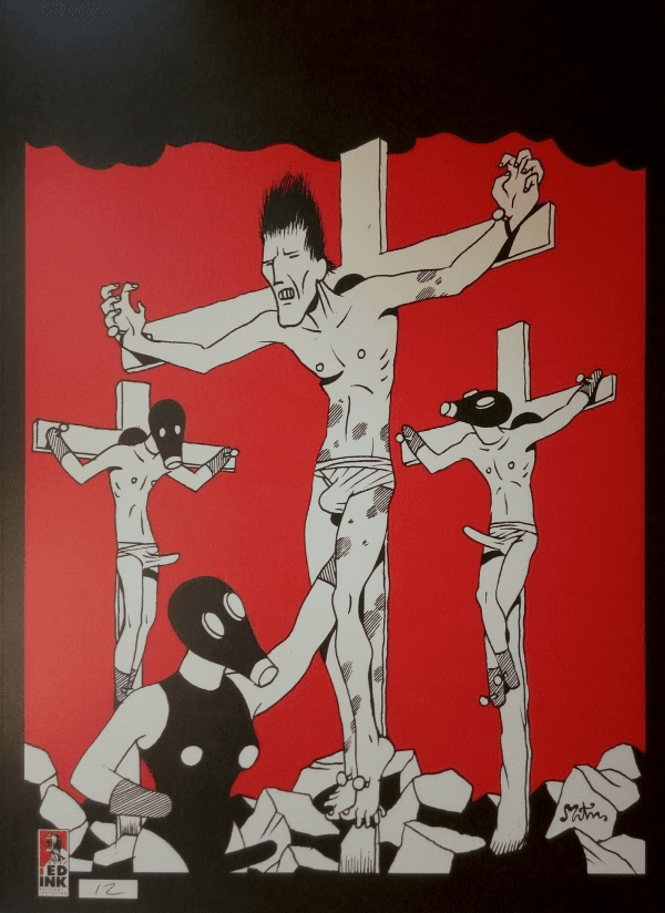 The Cannibal Family 13 Variant Litografia A3