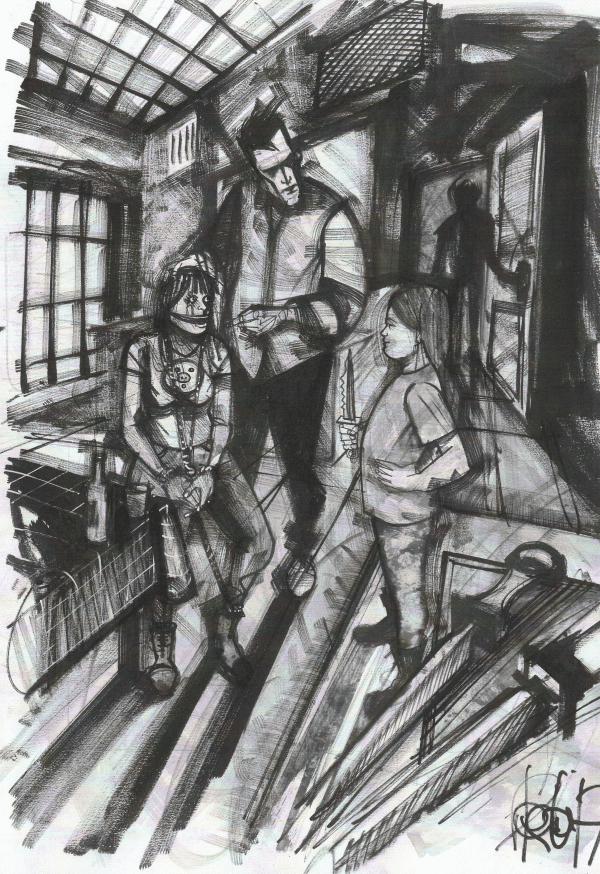 The Cannibal Family Litografia A4 Arf 2017 A - 100 Esemplari