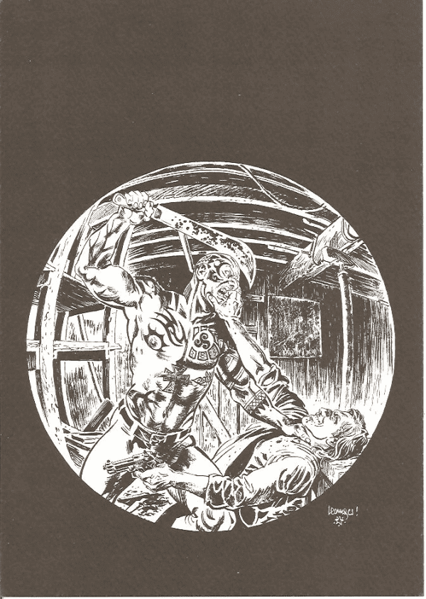 The Cannibal Family Litografia A5 Leomacs - 70 Esemplari